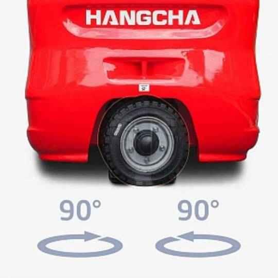 Электрический трехопорный погрузчик Hangcha CPDS16-AD6